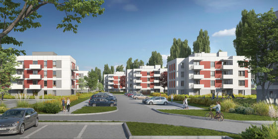 Wizualizacja Zielone Zamienie X