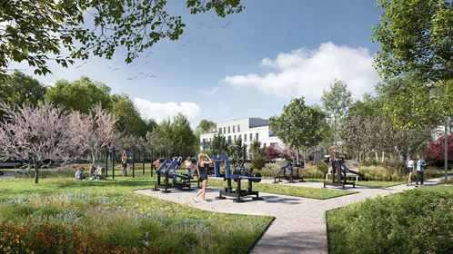 Wizualizacja Murapol GreenCity