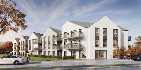 Wizualizacja Kamieniczki za Strugą