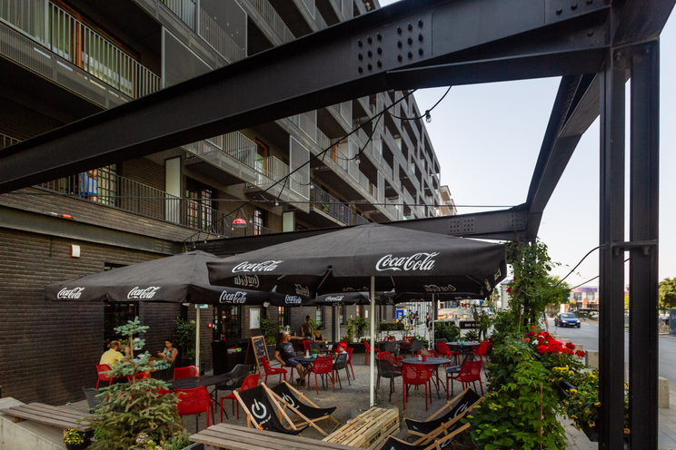 Mieszkanie usytuowane w dzielnicy Zabłocie, przy lokalach gastronomicznych