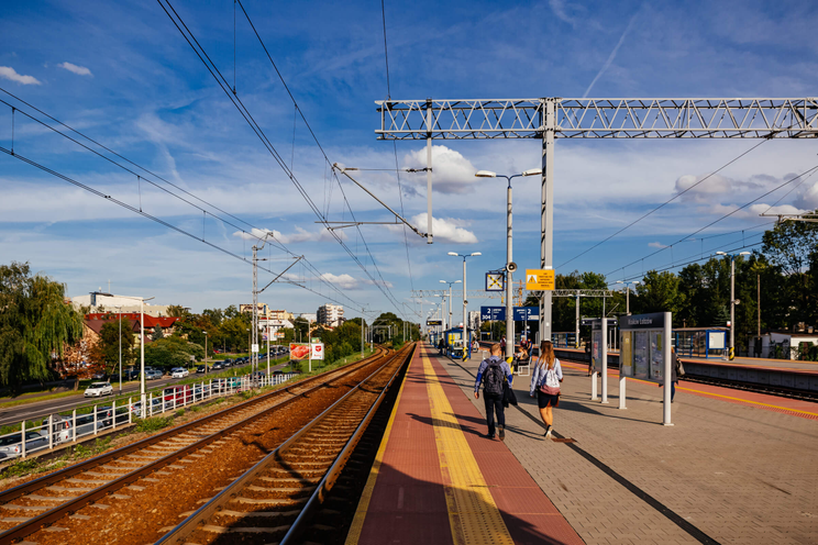 Stacja kolejowa Kraków Azory